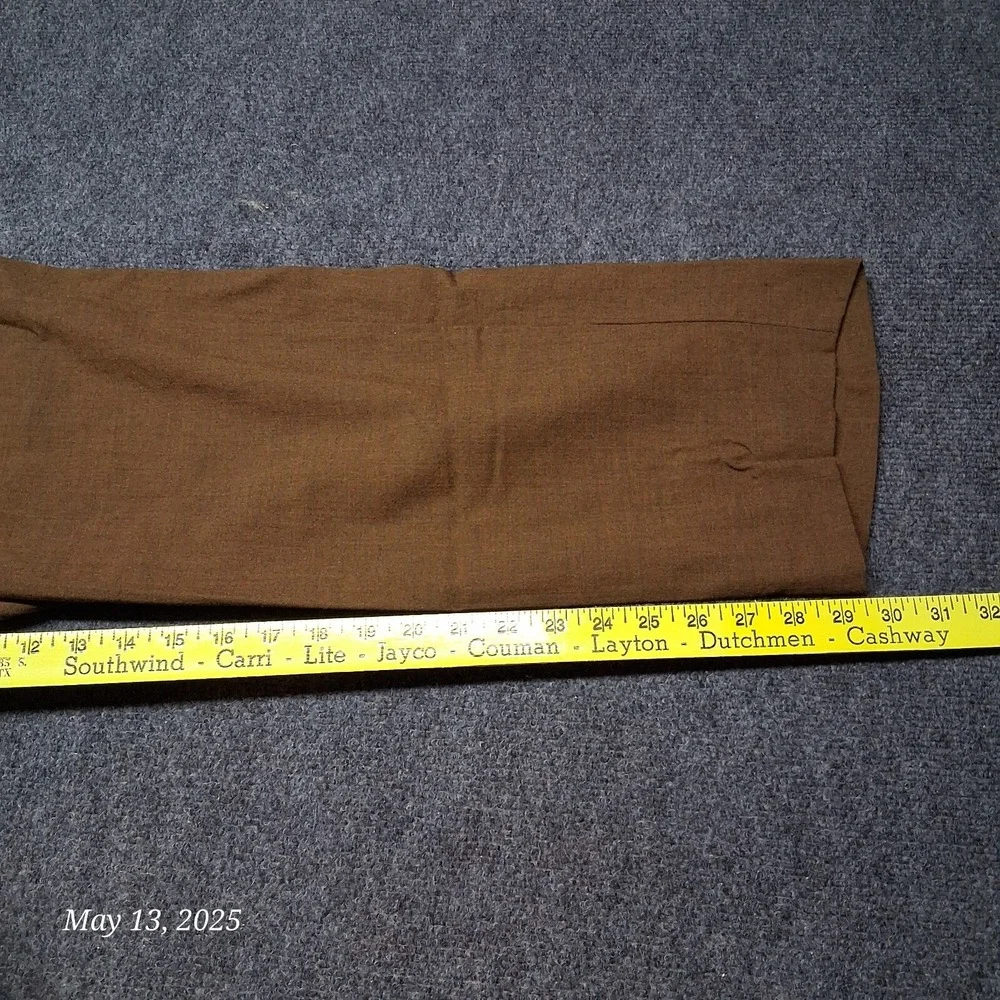 VTG Hampton Heath‎ Super Crease Surably Pressed Slacks Sz 34x30